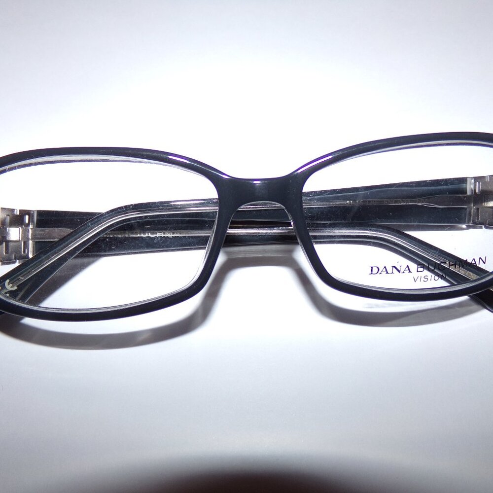 ENCINO Navy DANA BUCHMAN Eyeglass Frames Size 51 NWOT